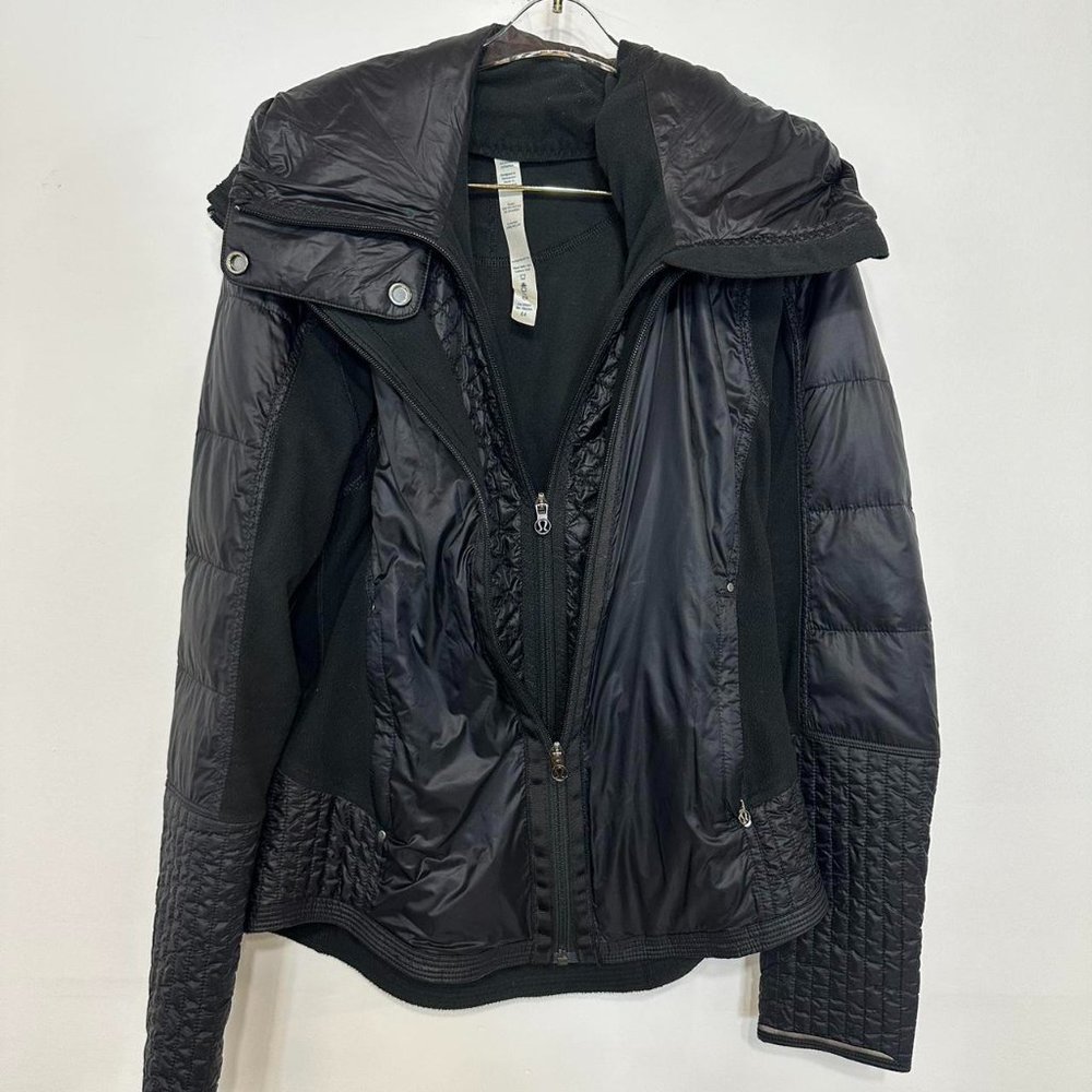 Lululemon Black Short Hooded Jacket